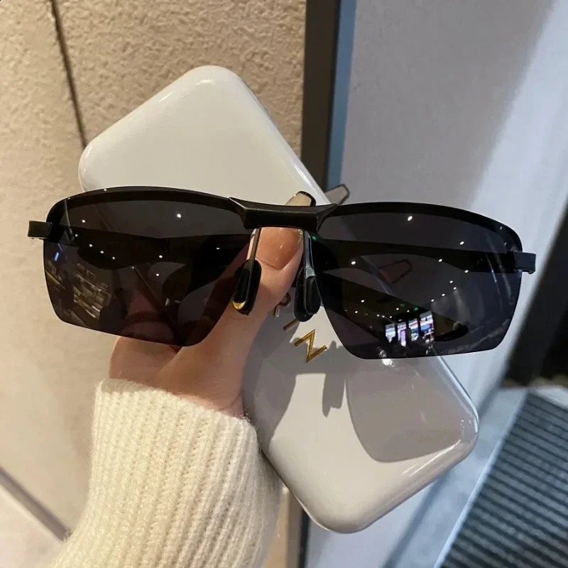 Pochromic Mens Sunglasses Men Driving Polarized Sun Glasses Male Outdoor Sports Cycling Night Vision Eyewear UV400 Goggles 260626 - view 3