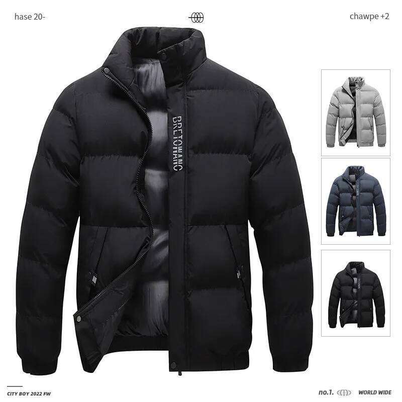 2025 Men's Warm Bread Thickened Jacket Winter Cotton Clothing J260626 - view 7
