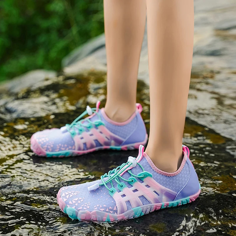 Women Men Upstream Wading Water Shoes Beach Barefoot Swimming Surfing Qick Dry Sports Aqua Sneakers Unisex Lightweight Trekking 260626 - view 5
