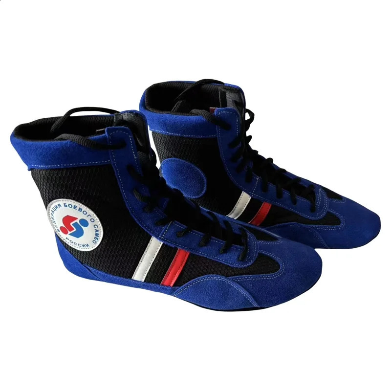 Sambo Shoes European Martial Arts Shoe Wrestling Judo Kicking Boxing BJJ 260626 - view 3