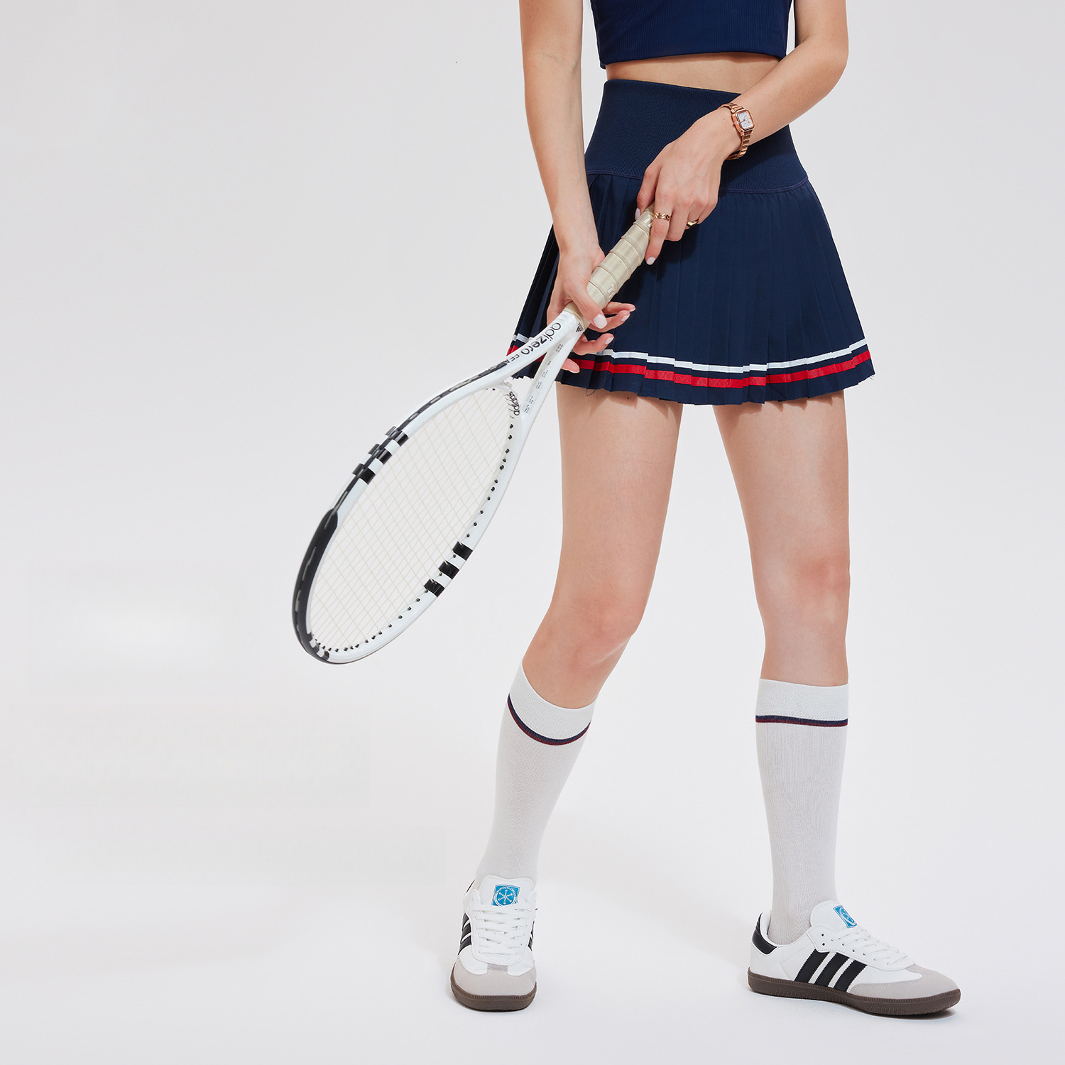 Tennis Skirt Women High Waist Slim Pleated Sports Skort Anti Exposure Liner Shorts For Badminton Yoga Fitness Hot Girls Daily Wear - view 4