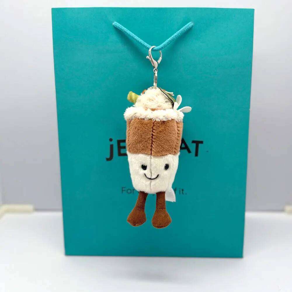 JC Adorable Fruit (Mangosteen) Dessert (Macaron) Series Plush Toy Keychains Backpack Charms & Accessories | Exquisite Gifts 26Y0626 - view 7