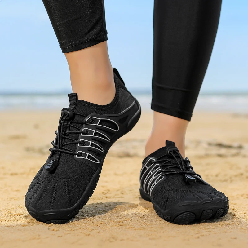Aqua Shoes For Women Men Barefoot Water AntiSlip QuickDrying Outdoor Beach Upstream Wading Swimming Shoe Sneakers Unisex 260626 - view 3
