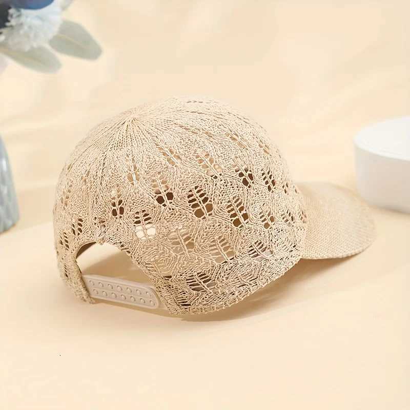 Breathable Mesh Baseball Womens - Adjustable Lightweight Stylish Openwork Design Sun Hat M260626 - view 5