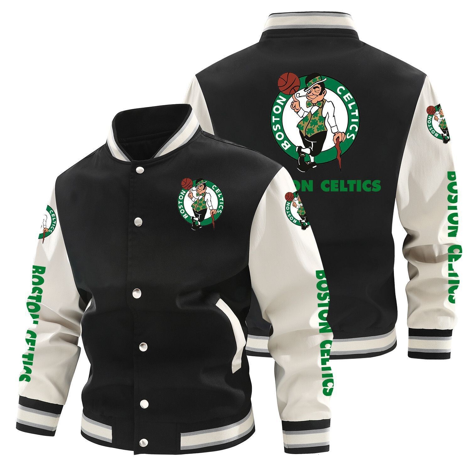 2026 Designer Men's Ball Clothing Trendy Brand Youth Coat Jacket European And American Baseball Clothing Team Digital Printed Large Baseball Clot - view 3