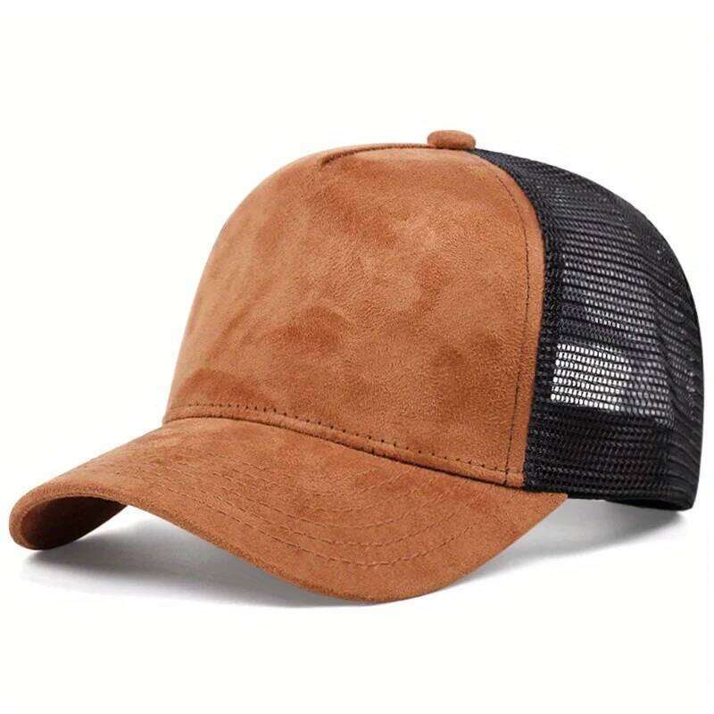 Unisex Mesh Baseball for Outdoor Ports Adjustable Trucker Caps Fashion Curved Dad Cap Men Women Casual Breathable Sunhat W260626 - view 1