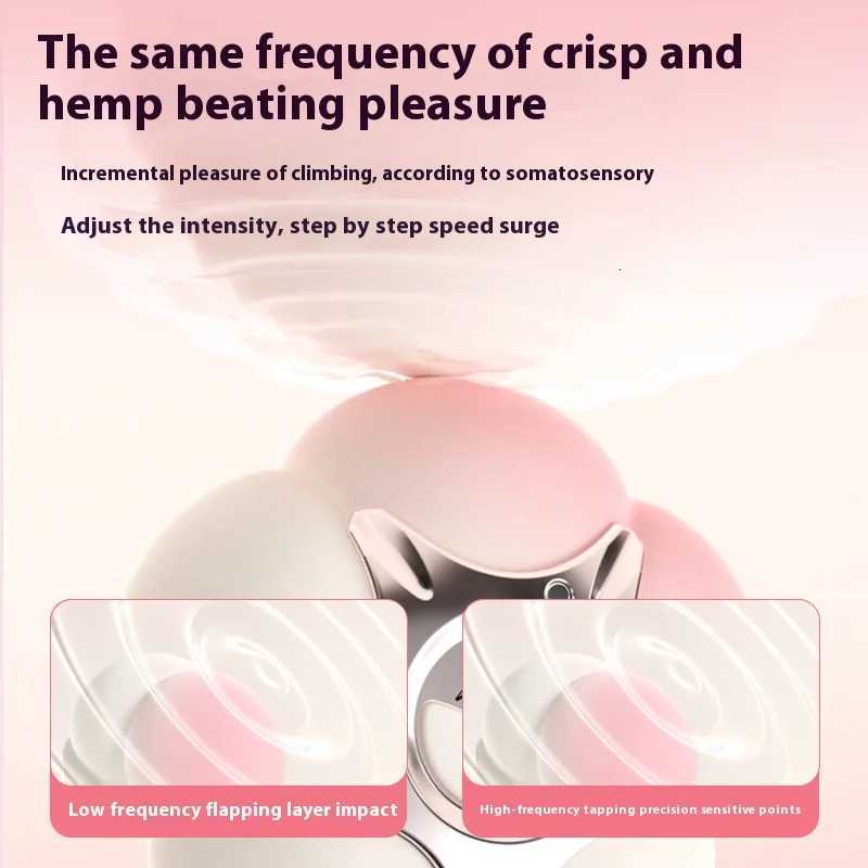 Suck 1 2 Vibrator in Cute Female Puff Design Adult Products Woman Sex Toys Clitoral Sucking Vibrator APP Remote Control M260626 - view 6