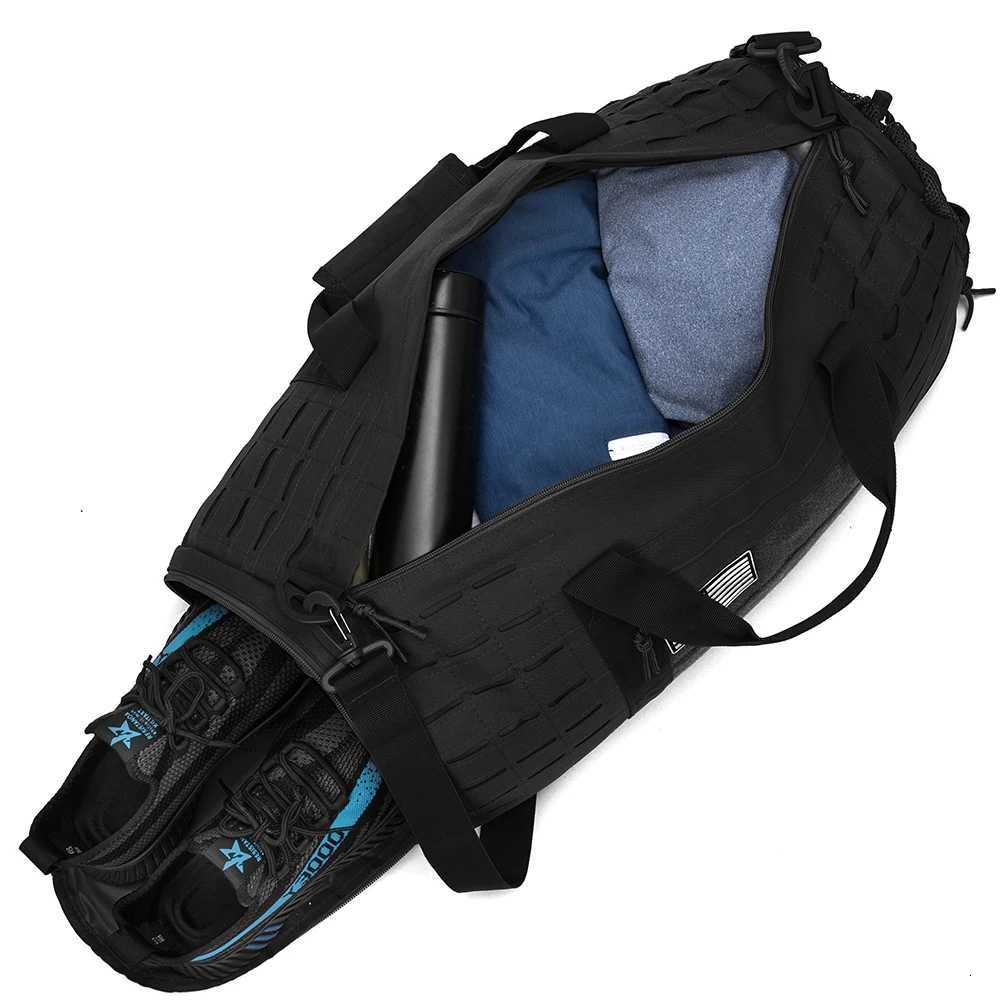 Tactical 40L Bag Sports Fitness Travel Tote Mens Fitness Training Shoes Basketball Travel Bag Handy Luggage M260626 - view 6