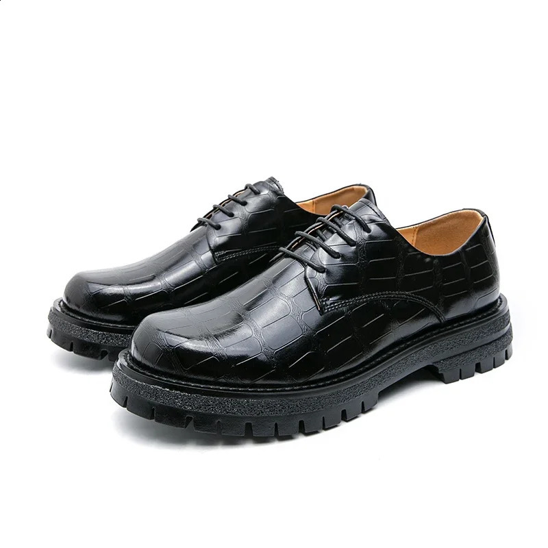 Leather Shoes Business for Men Dress Tenis De Hombre Moccasins Mokasin Caballero ner 260624 - view 7