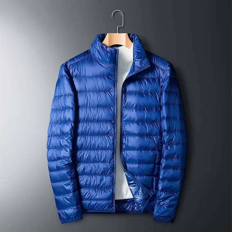 Men's Autumn Winter New Ultra Light White Duck Down Jacket Men Waterproof Casual Outdoor Portable Lightweight Male Padded Coats W260626 - view 6
