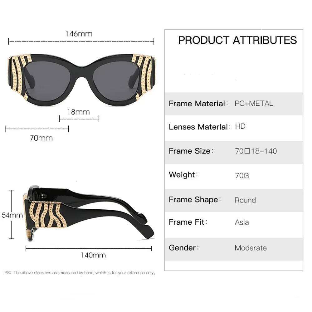 Classic Sunglasses Men Women Trend Sun Glasses Snake Pattern Travel Vintage Retro Oculos Shades Female UV400 Gafas De Sol 26Y0626 - view 7
