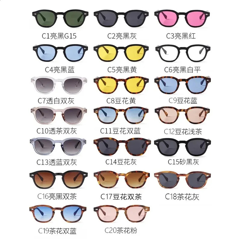 Vintage Fashion Square Sunglasses Women Men n Rivet Round Glasses Blue Lens Outdoor Eyewear Female UV400 260626 - view 5