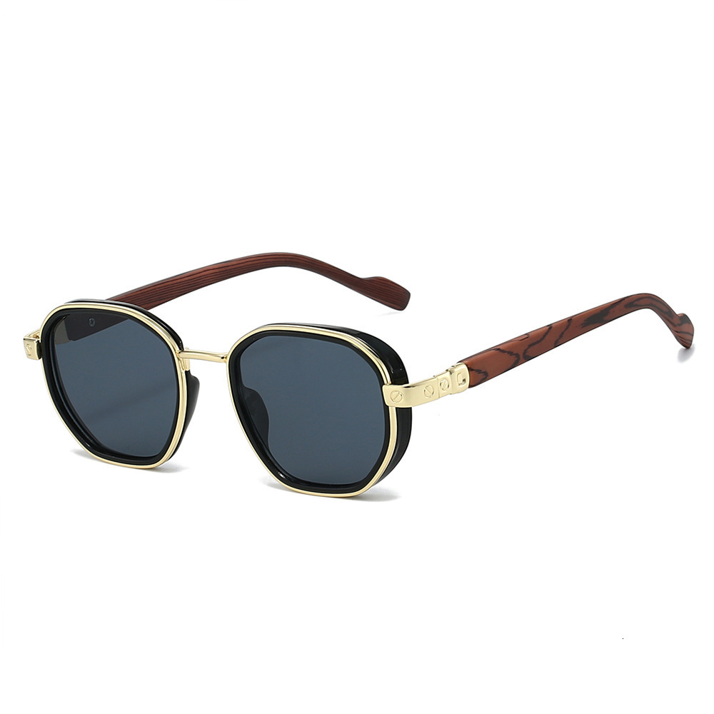 New Polygonal Fashion European And American Simple Classic Unisex Glasses Sunglasses - view 4