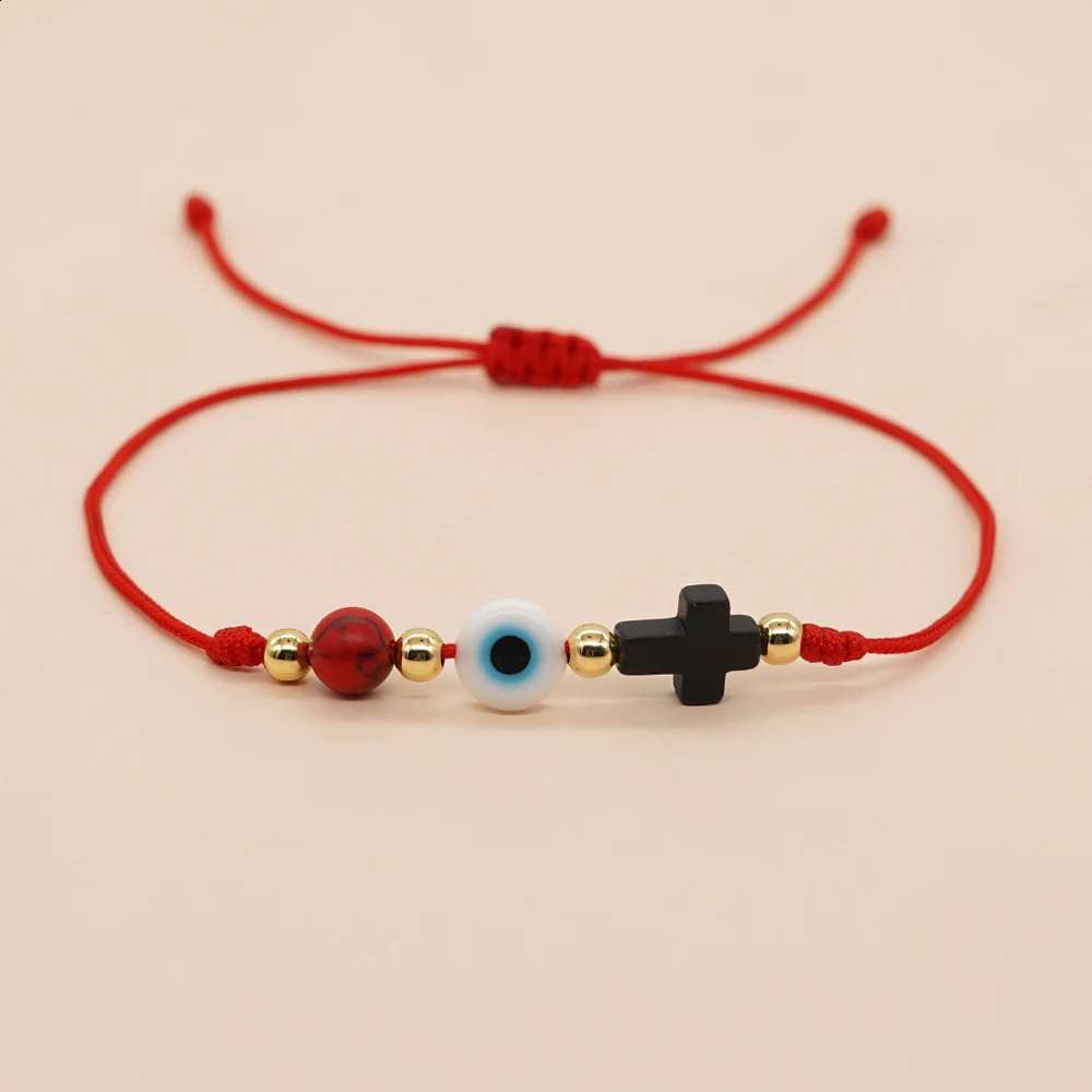 Go2boho Red String Friendship Bracelet For Women Men Kid Family GIft n Crose Acessories Lukcy Jewelry 260617 - view 4