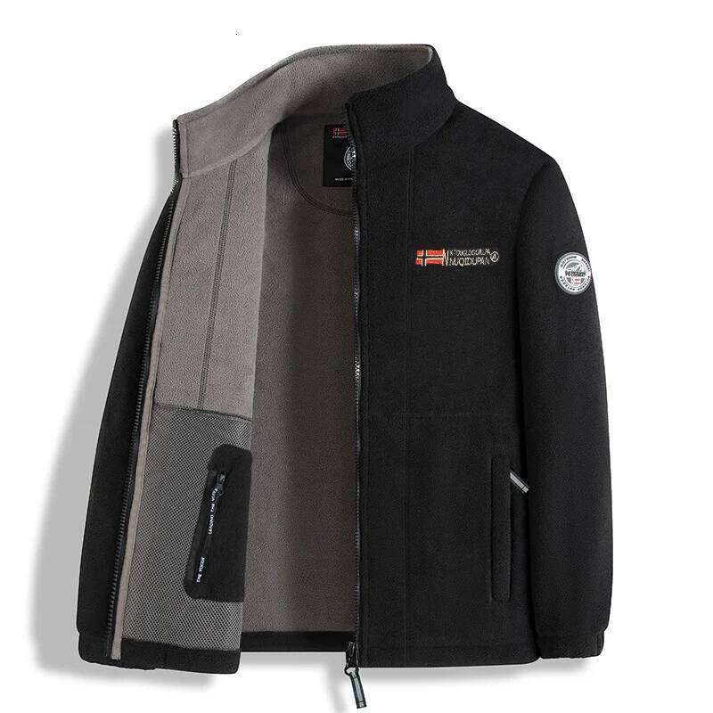 Brand New Winter Jacket For Men Thick Polar Fleece Outdoor Quality Design Warm Man Fashion Male Autumn Outwear W260626 - view 4