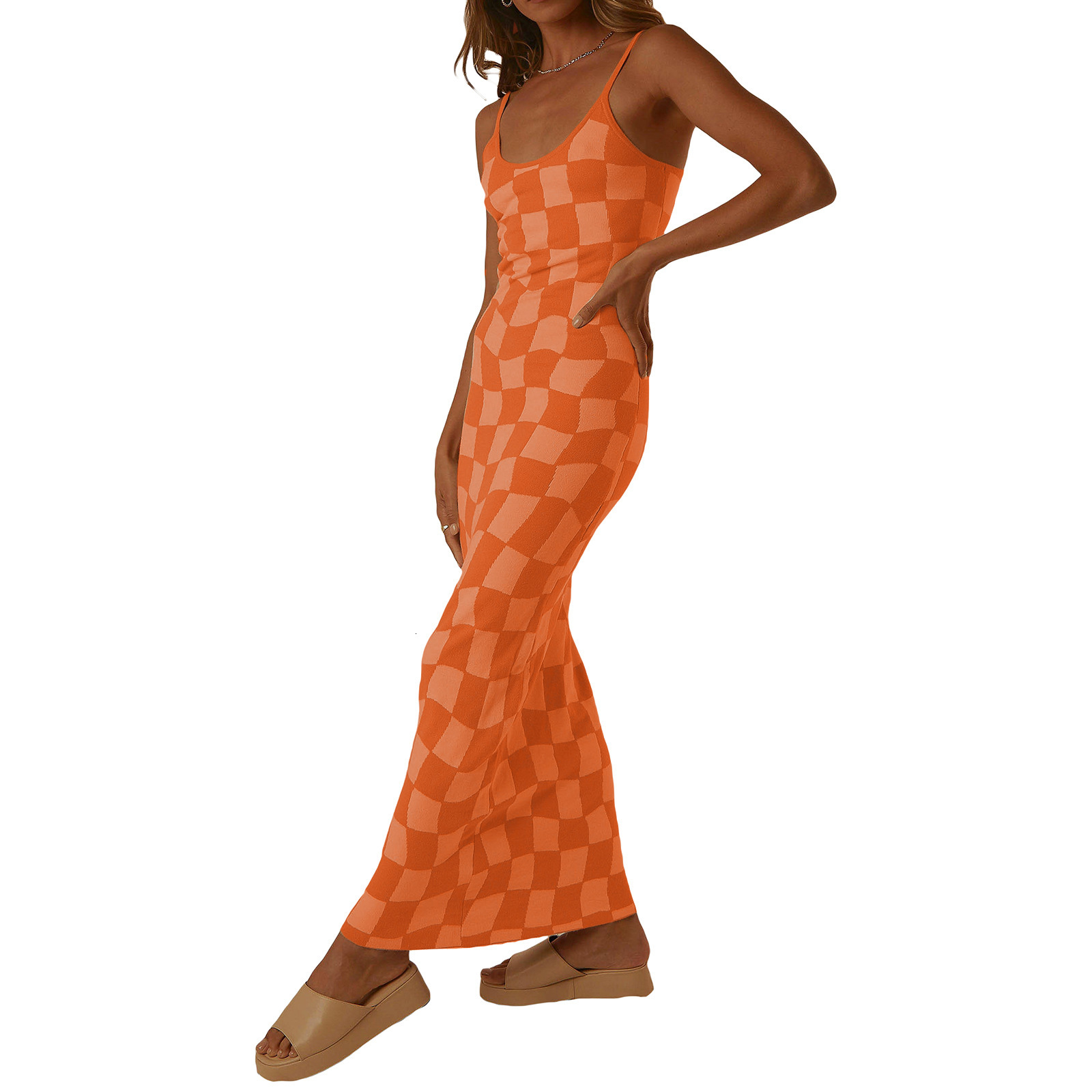 Winter New Fashion Sexy Style Printed Slim-Fit Long Dress For Women