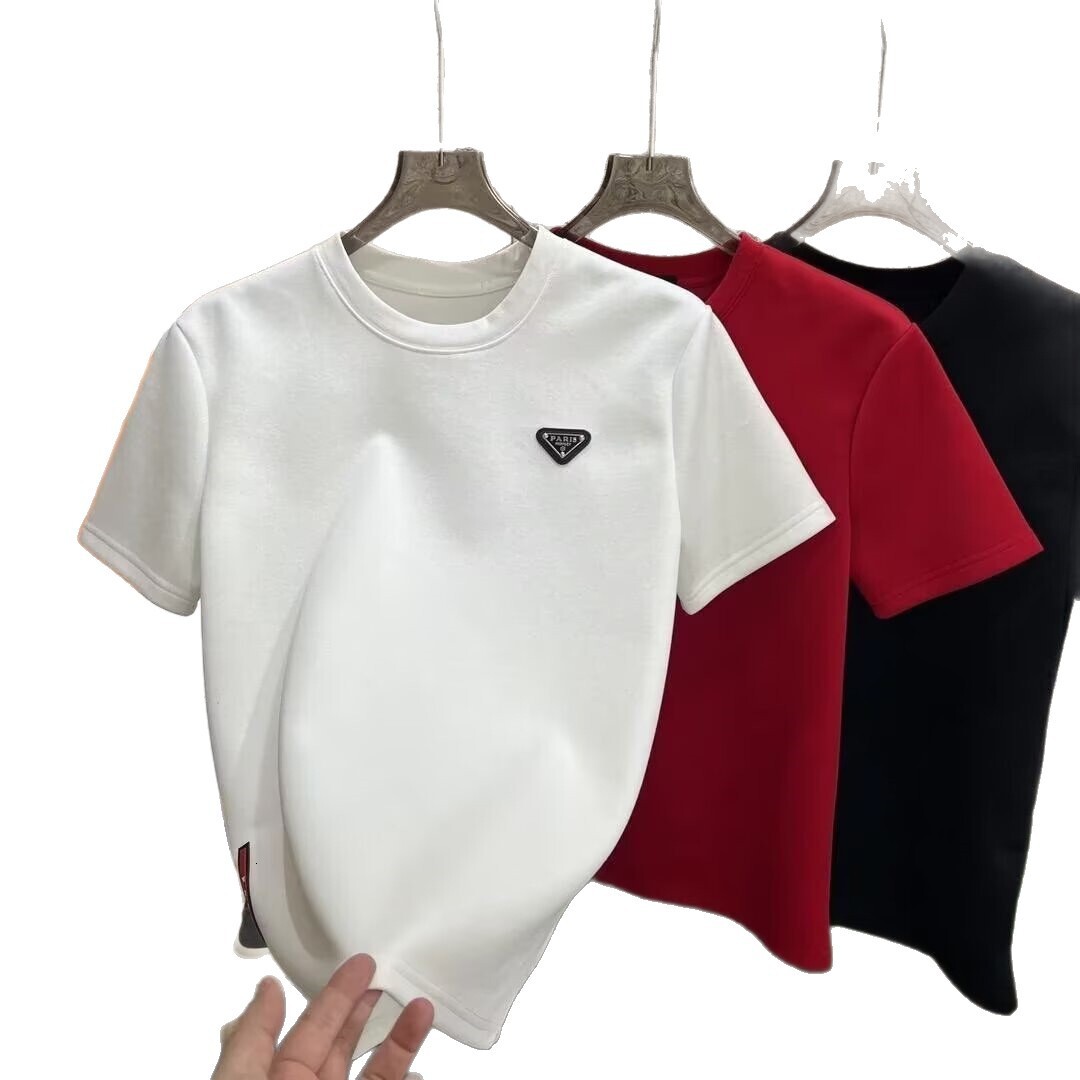 Trendy Brand, Summer Loose Fit, New Style, Popular Online, Trendy, Simple Short-Sleeve Top - view 5