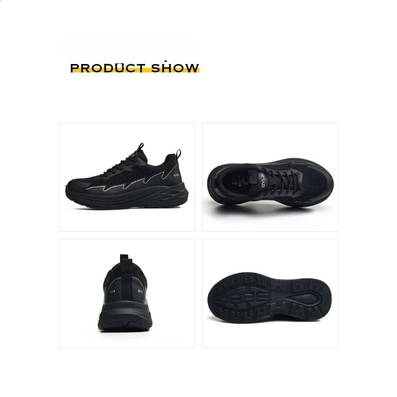 Protective work sneakers with plastic toe lightweight shoes for men industry anti puncture Work Boots nonslip safety 260624 - view 7