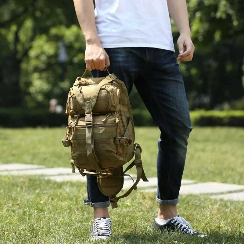 Waterproof Bag Rilibegan Oxford Chest Single Shoulder Bags Tactical Chest Bags Big Capacity Crossbody Bags Camouflage Chest Bag M260626 - view 7