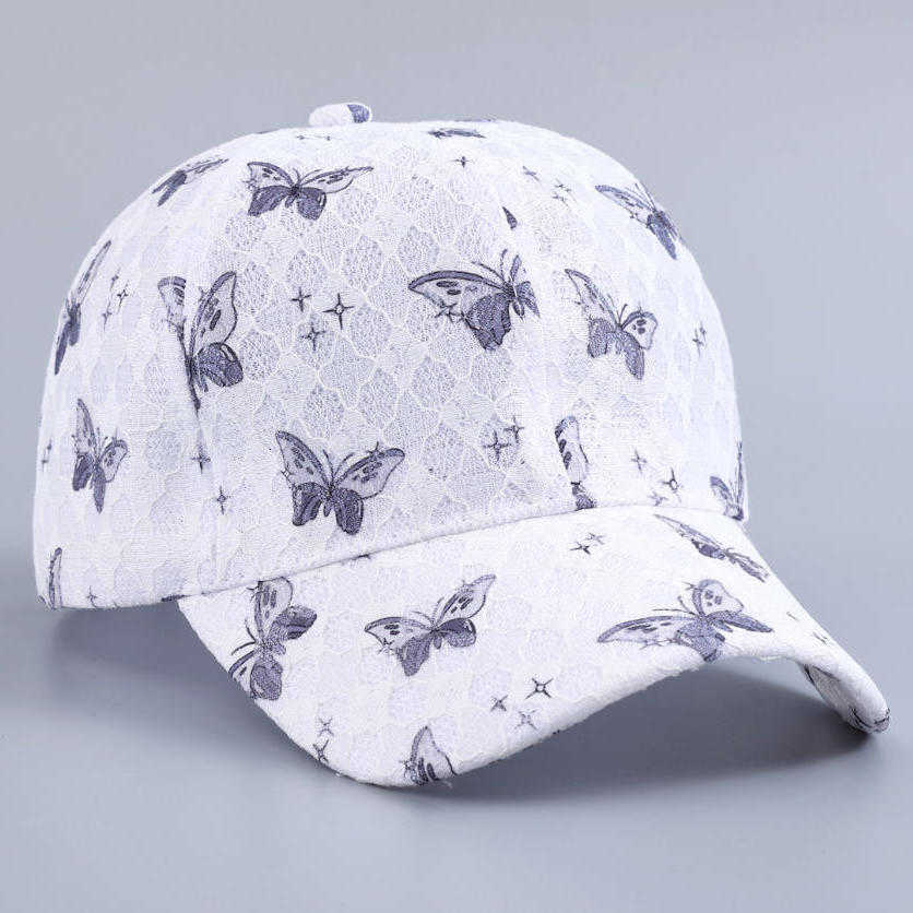Baseball Lace Decorative Print Spring and Summer BreathabLE Sports Sun Hat M260626 - view 1