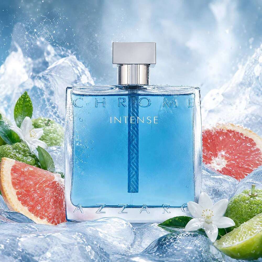 CHROME INTENSE 3.4 oz / 100 ml Eau De Toilette Men Cologne Spray Long-Lasting Perfume Women Fragrance For Daily Use 26L0626 - view 3