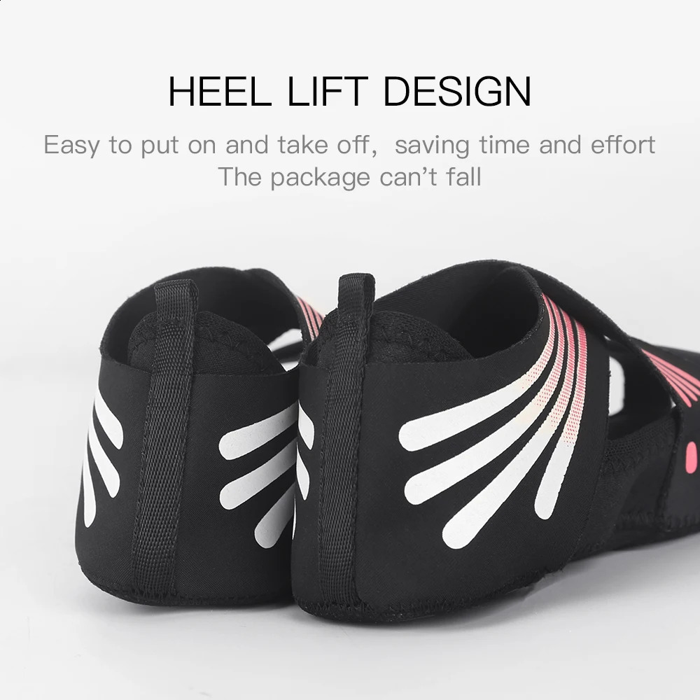 Professional Non-slip Gym Yoga Shoes Flat Soft Anti-slip Sole Ballet Fitness Dance Shoes Pilates Yoga Shoes Socks 260626 - view 6