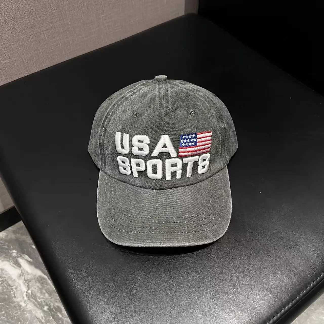 Washed Baseball New Retro Distressed Design Street Trendy Hat Unisex Outdoor Sunscreen Casual Fashion Peaked SnapM260626 - view 6