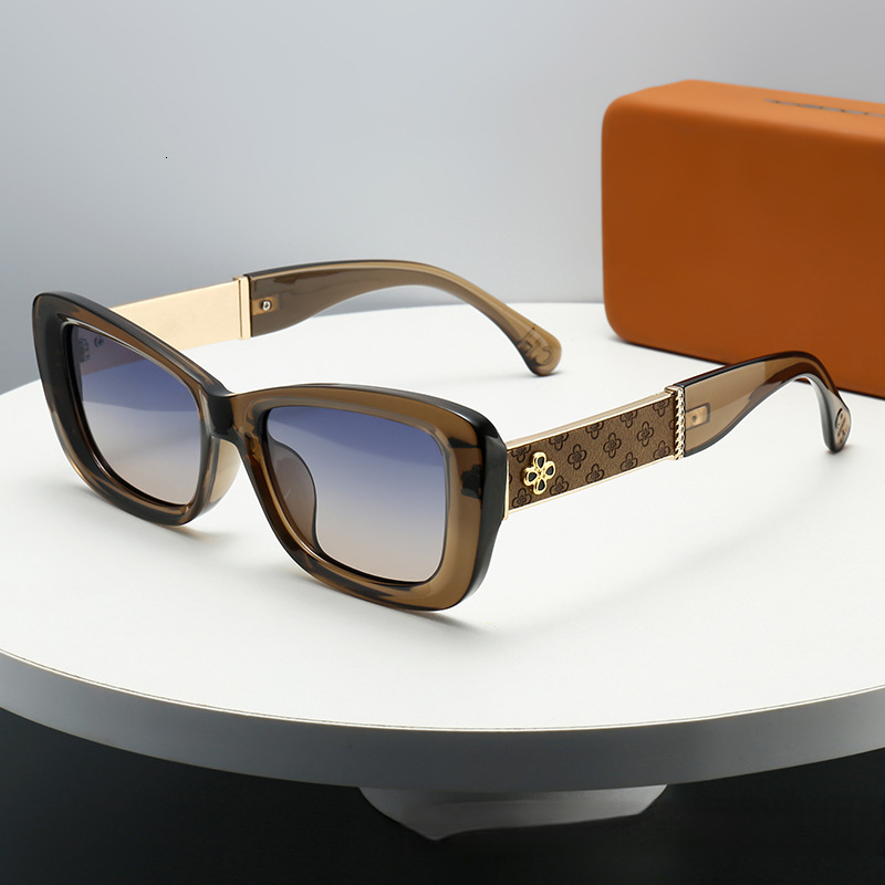 2026 Designer's New Niche Cat's Eye Frame Light Luxury Style High Quality Polarized Female Sunglasses Tiktok Little Red Book Net Red Sun Sha - view 5