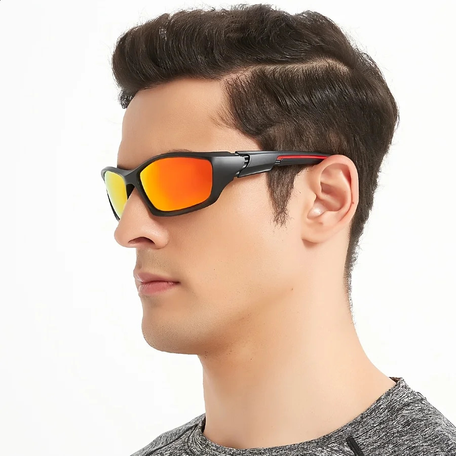 Wrap Around Yellow Night Vision AntiGlare Goggles for Men Women Driving Fishing Beach Polarized Sunglasses UV Protection Glasses 260626 - view 4