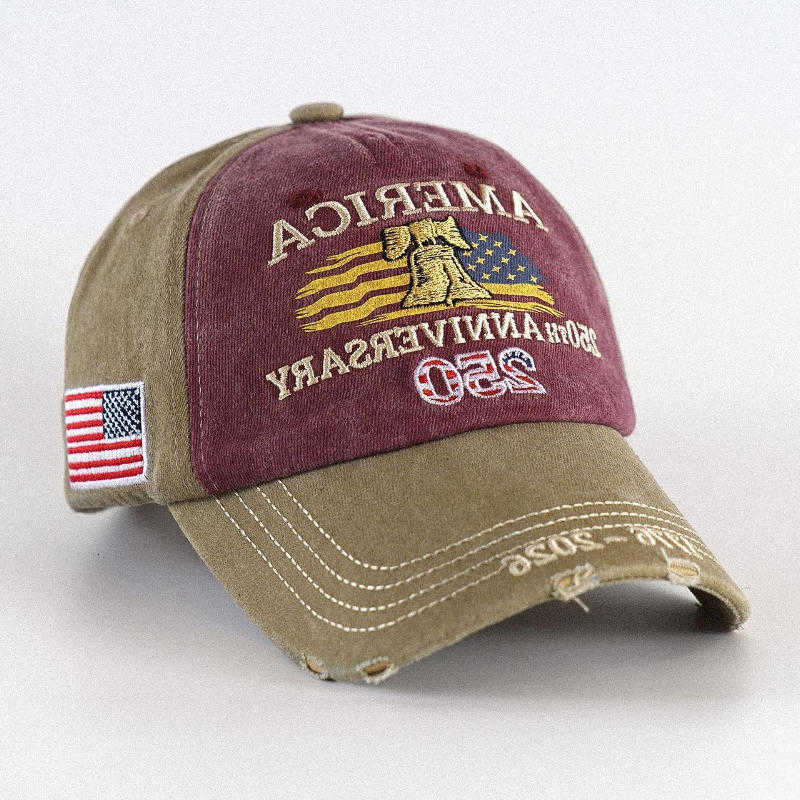 Eagle Commemorative and Freedom - 250th Anniversary of the United States Embroidered Baseball M260626