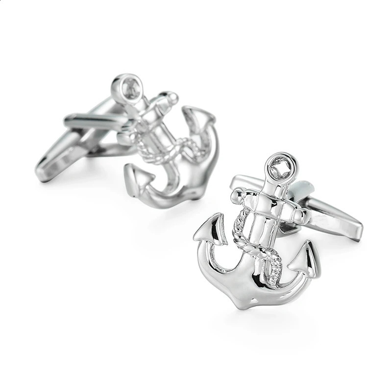 High quality bus airplane bicycle motorcycle cufflinks mens French shirt badges ship anchor cufflinks factory direct wholesale 260626 - view 3