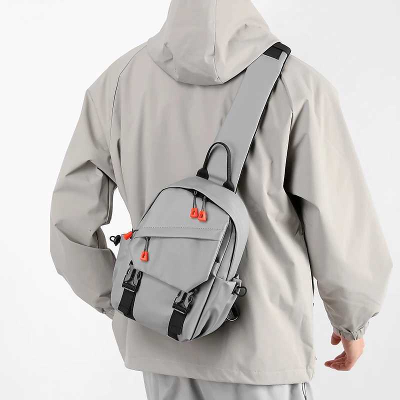Bag Sports Chest Mens Outdoor Multiple Pockets shoulder bag Suitable for Suitable for Daily Outdoor Sports Cycling Hiking M260626 - view 4