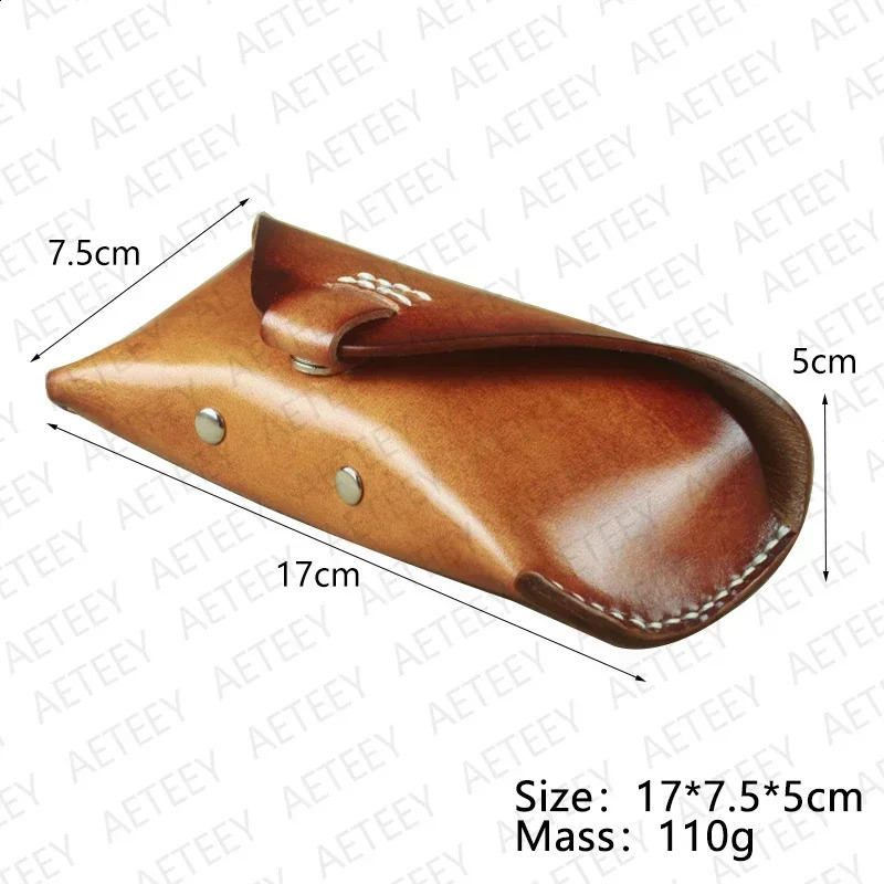 LaseEngraved Custom Vintage Sunglass Case-Handcrafted Cowhide Belt Bag with Magnetic BuckleRetro Leather Eyewear Organizer 260625 - view 7