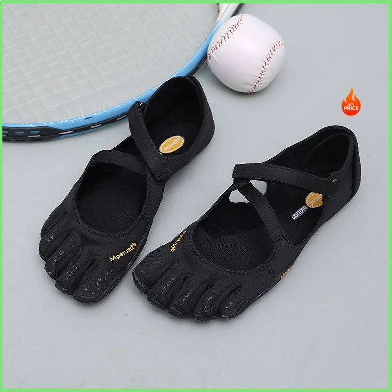 Womens Five Toe Shoes with Loop Strap Barefoot Minimalist Flats for Hiking Yoga Gym QuickDry Water Everyday Casual Wear 260626 - view 3