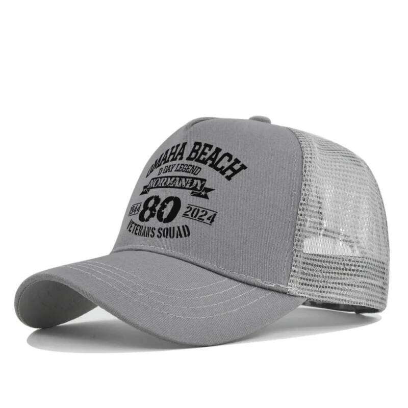New Fashion Spring Summer Printed Mesh Breathable Baseball Cap Gorras Personality LOGO for Men WomenCouples Visor Hat Casquette W260626 - view 7