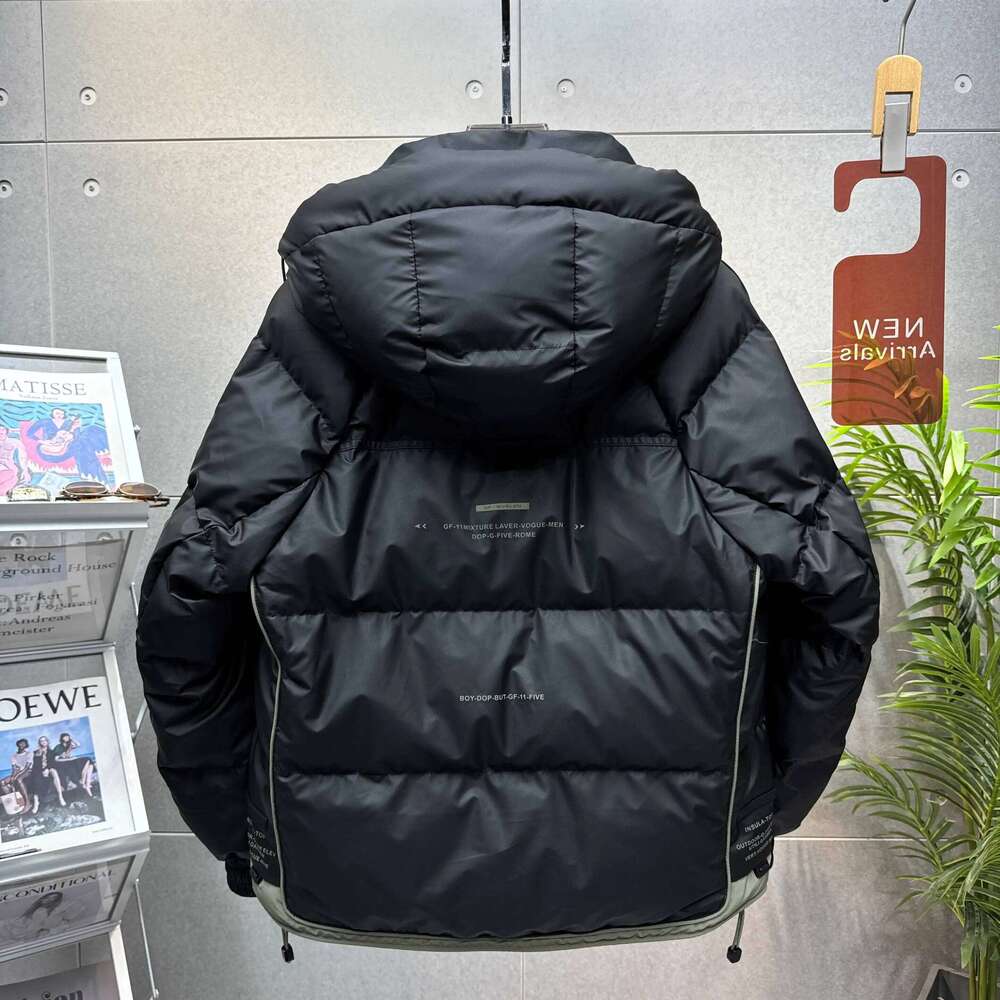 Men's Sport Hooded Fall Winter Thick Warm Outdoor Windproof Sportwear Coats Male Workwear White Duck Down Jacket W260626 - view 4