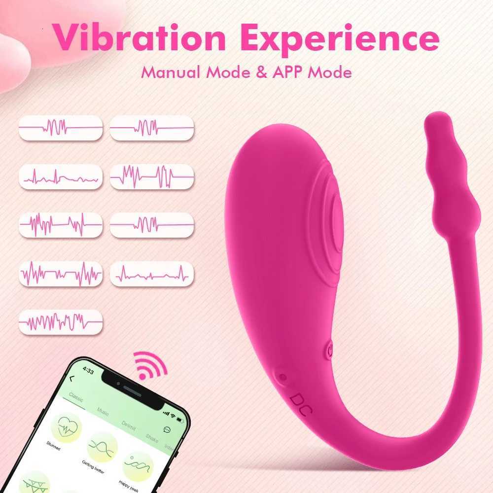 For Wireless Bluetooth Dildo Vibrator Women G Spot Realistic APP Remote Wear Vibrating Clit Female Vibrating Panties Sex Toy M260626 - view 5