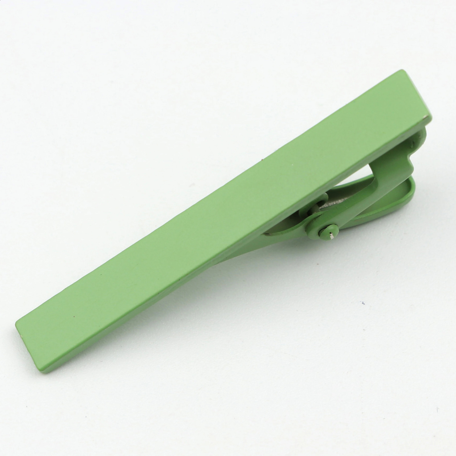 Mens 4cm Solid Color Tie Clips For Men Match With Tie Simple Fashion Colorful Necktie Clasp Pin Suits Accessories Jewelry 260626 - view 6