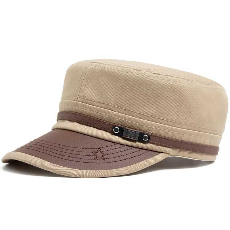 Trucker Hat Man Flat Casual Top Caps Fashion Cotton Visor Hats Summer Autumn Vintage Army Hats Adult Dad Hat Unisex Baseball M260626 - view 5