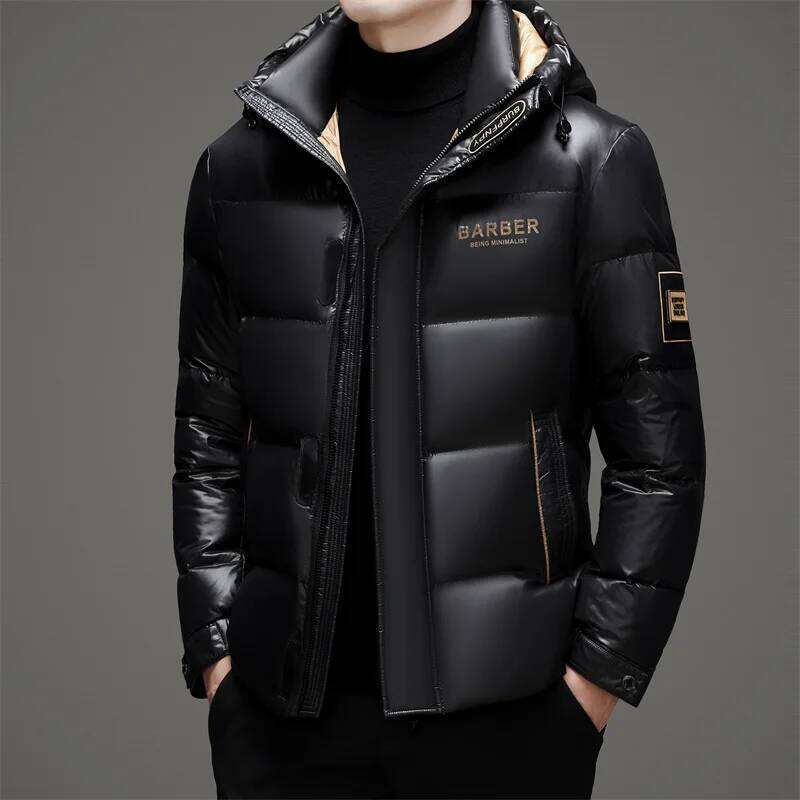 New arrival jacket 90% white duck jackets men,mens thicken warm winter down coat,hooded parkas men L-5XL J260626 - view 1