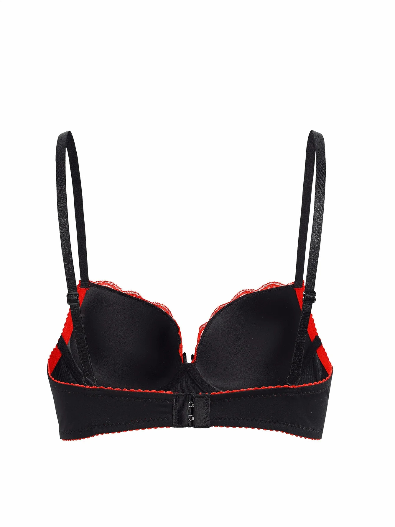 Sexy Lace Womens Bra Alluring LaceTrimmed Padding PushUp Comfortable Breathable Underwear 260626 - view 3