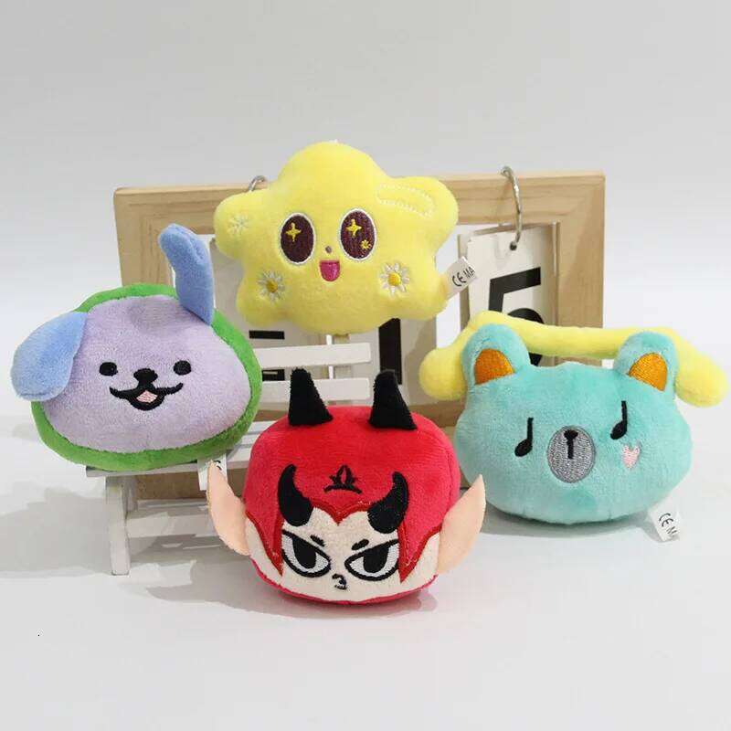 Gmmtv Thailand Star Plush Keychain Pondphuwin Pond Phuwin We Are Fish Upon The Sky Fancon Pendant Fans Birthday Gift 26Y0626 - view 6
