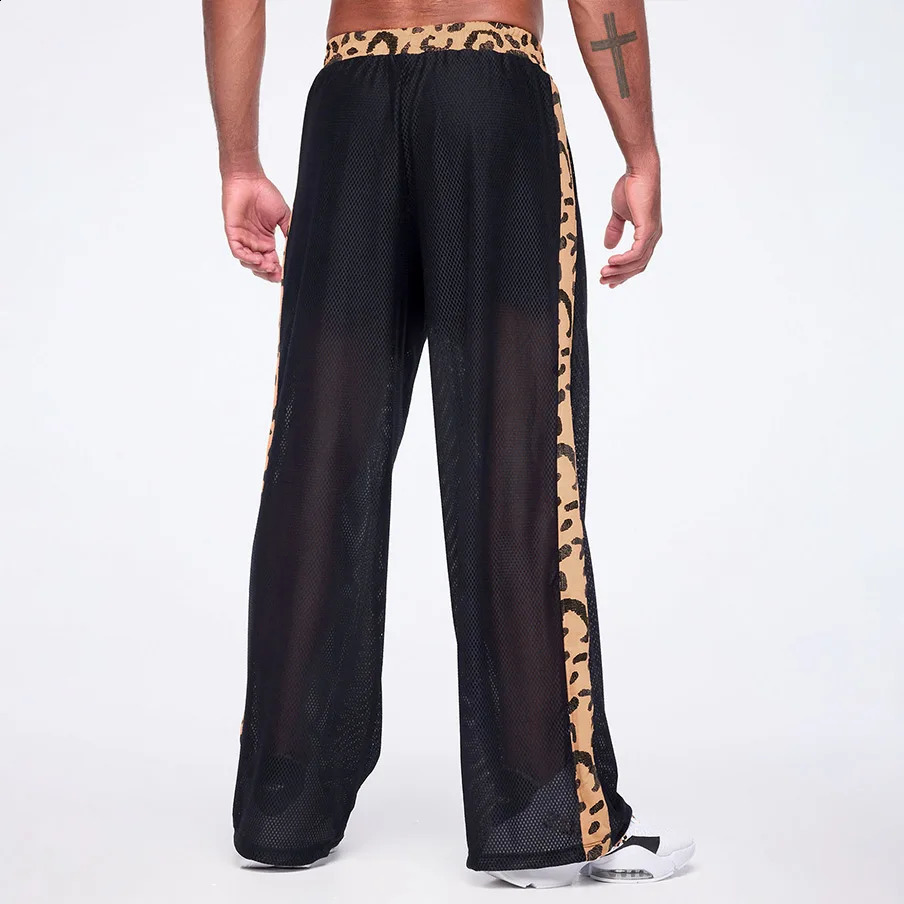 Fitness Running Mens and Womens Loose Mesh Net Loose Pants Hip Hop Trousers Bottoms 0765 0771 260623