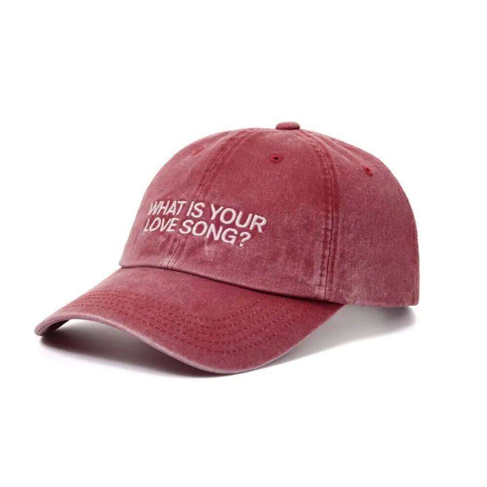 Kpop 3 Styles Washed Cotton Baseball Cap With Printed Distressed Soft Top Denim Hat Keep Swimming printing For Men & Women W260626 - view 5