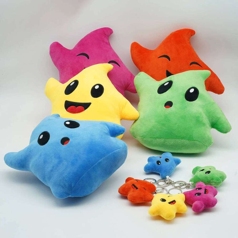TreasuringU 2026 New Colorful Stars Plush Keychains Cute Luma Star Backpack Pendant Gifts 26Y0626 - view 5