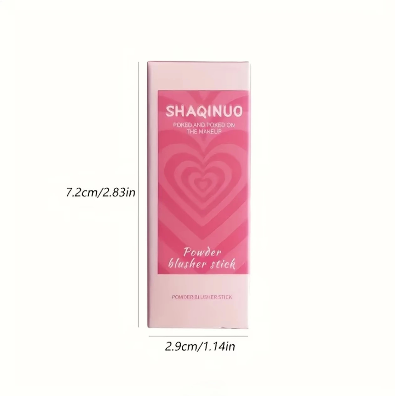 3PCS Blush Stick Set - Includes Brush Multi-functional Matte Highlighting Blush Cream Long-lasting Non-greasy and Waterproof 260625 - view 6