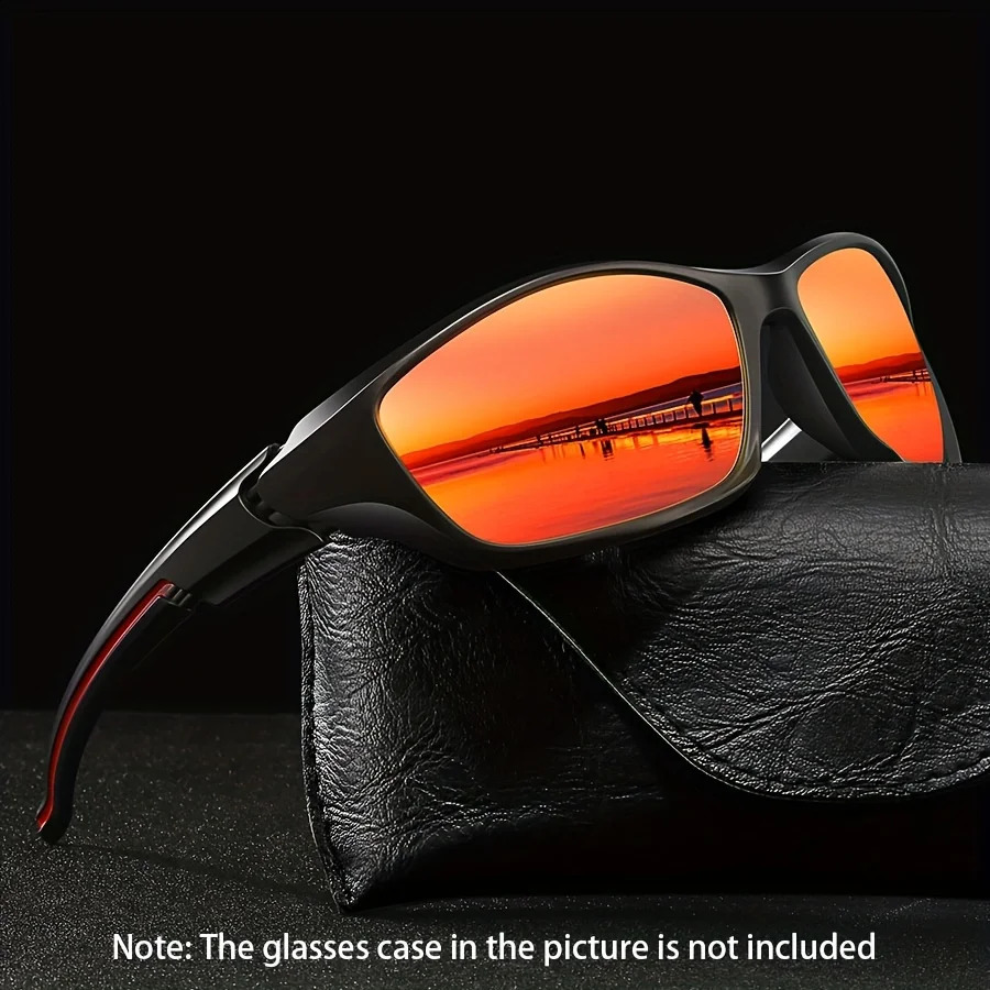 Wrap Around Yellow Night Vision AntiGlare Goggles for Men Women Driving Fishing Beach Polarized Sunglasses UV Protection Glasses 260626 - view 3