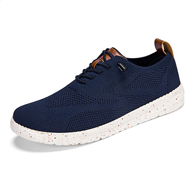 Mens Mesh Brogue Casual Sneakers Wide Toe Box Breathable Knit Upper LaceUp Summer Lightweight Comfort Shoes Big Size 48 49 50 260626 - view 6