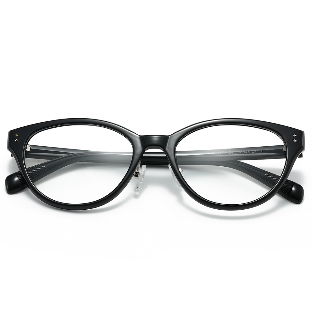 26 New Models Of Tr90 Ultra-Light Large-Frame Cat-Shaped Eyeglass Myopia, Trendy For Men And Women, Popular Flat Lens Frames That Make The Face Look S - view 6