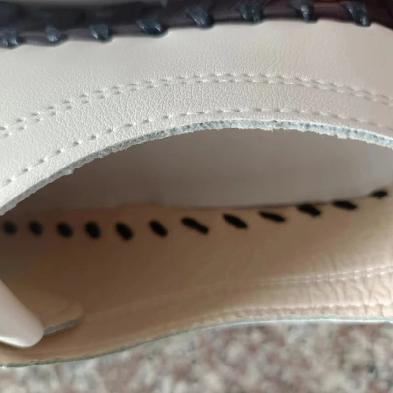 Sneakers Women Shoes Loafers Lace Up Leather Flat Spring Casual comfortable Mom Shoe Mujer Zapatos Chaussure Femme 260626 - view 6